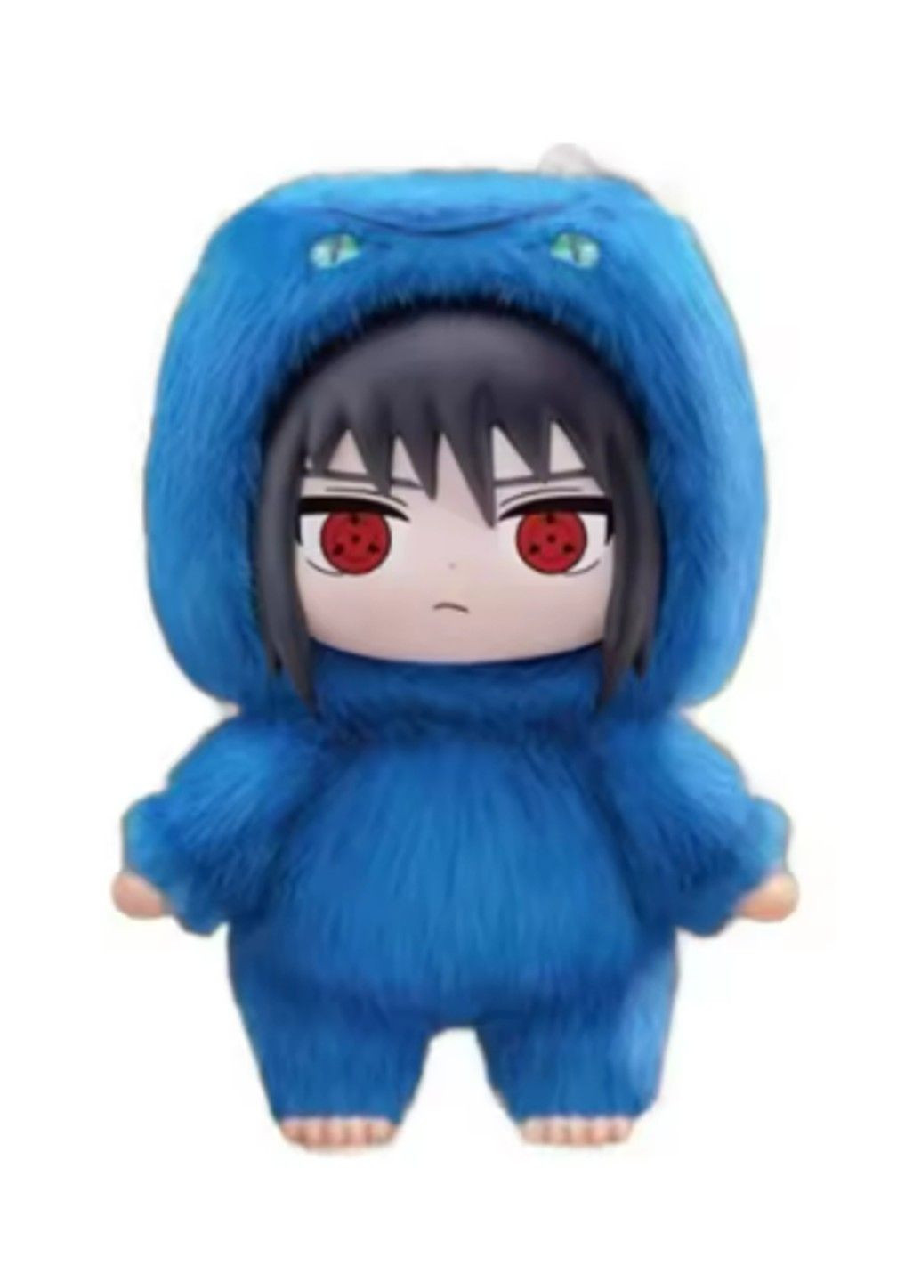 М'яка іграшка брелок аніме Саске Учіха Наруто Naruto в стилі Лабубу 14см No Brand (360878987)