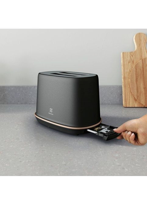 Тостер E7T1-6BP 980Вт, метал, Electrolux (368634131)