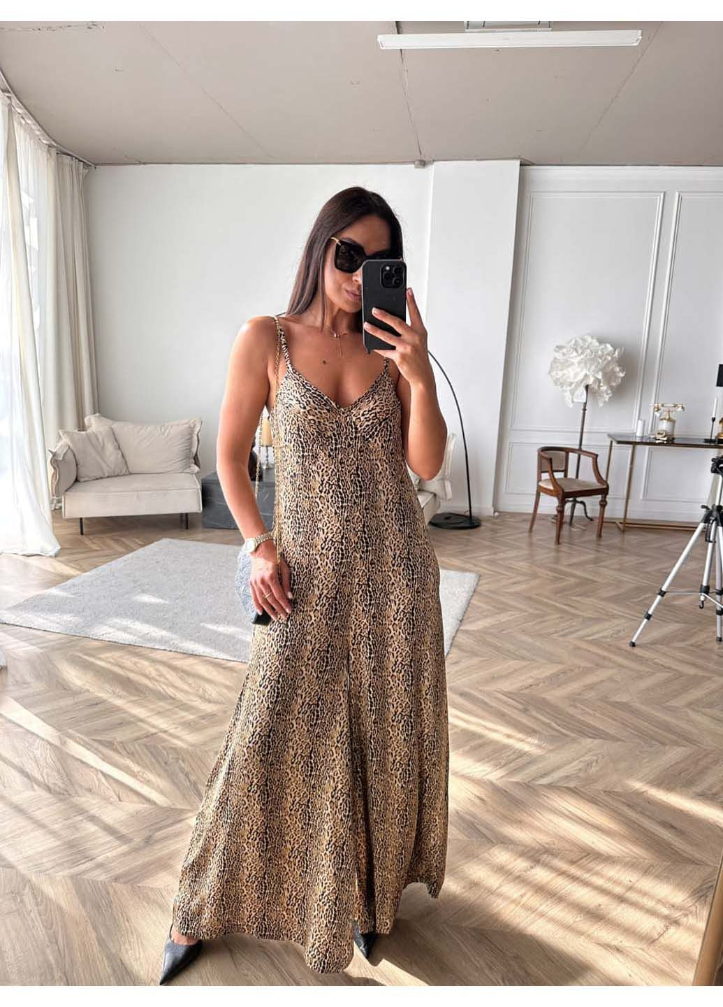 Комбинезон Peony комбинированный шелк