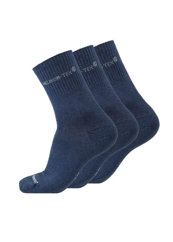 Набір Шкарпеток тактичних 3 пари Сині ALL ROUND SOCKS - NAVY BLUE (SK-ARS-CB-37-B04-39-42) Helikon-Tex (292132309)