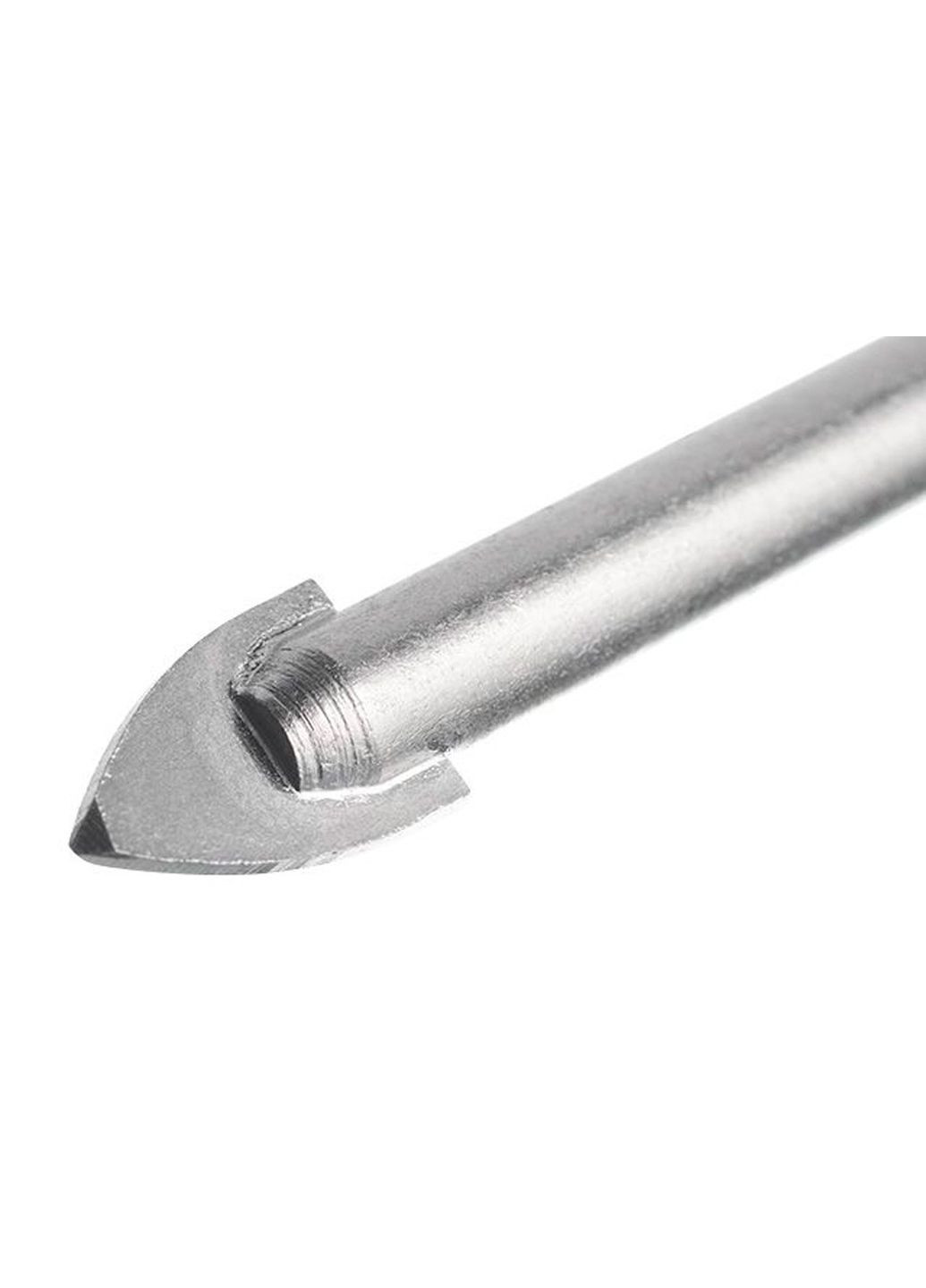 Свердло для скла та кераміки 12 мм, списоподібне, для дриля, довжина 80 мм. Intertool (361447137)