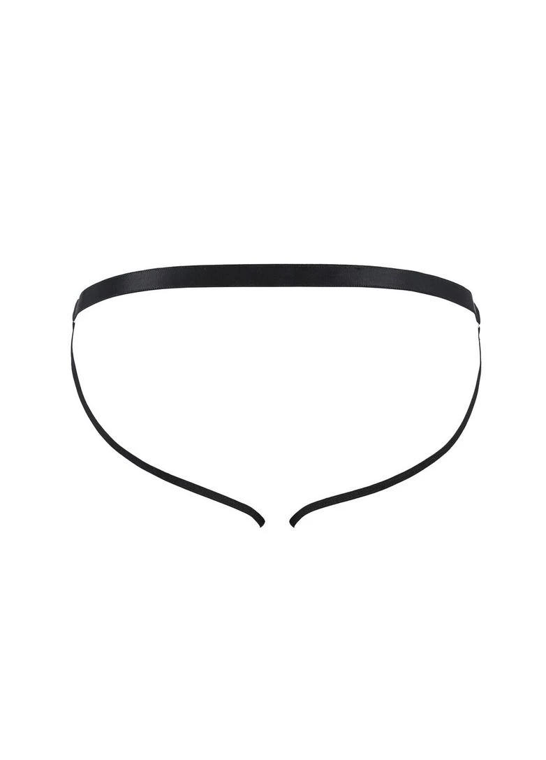 Чоловічі відкриті сліпи 034 OPEN LUKE L/XL Black, екошкіра Passion (369950980)