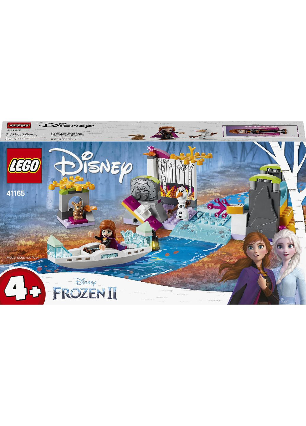 Disney Princesses Экспедиция Анны на каноэ 108 деталей (41165) Lego (304055576)