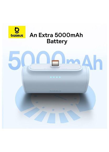 Батарея универсальная Compact 4900mAh 20W Type-C, White (PPWC05T) (P10068302212-00) Baseus Compact 4900mAh 20W Type-C, White (PPWC05T) (369883609)