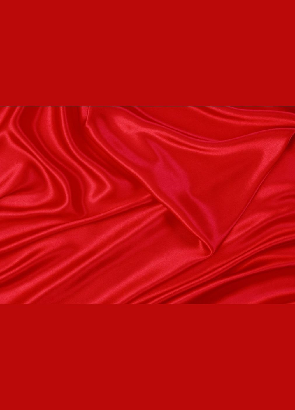 Постельное атласное белье Семейный 150 x 210 см – 2 шт Красный + 4 x 50 x 70 (В141402-3-03) No Brand (348094961)