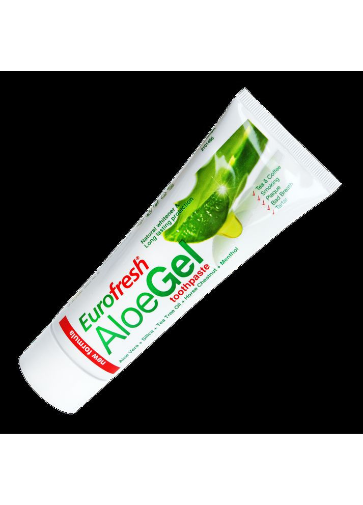Відбілююча зубна паста Eurofresh Aloe Gel 112 мл Farmasi (294944852)