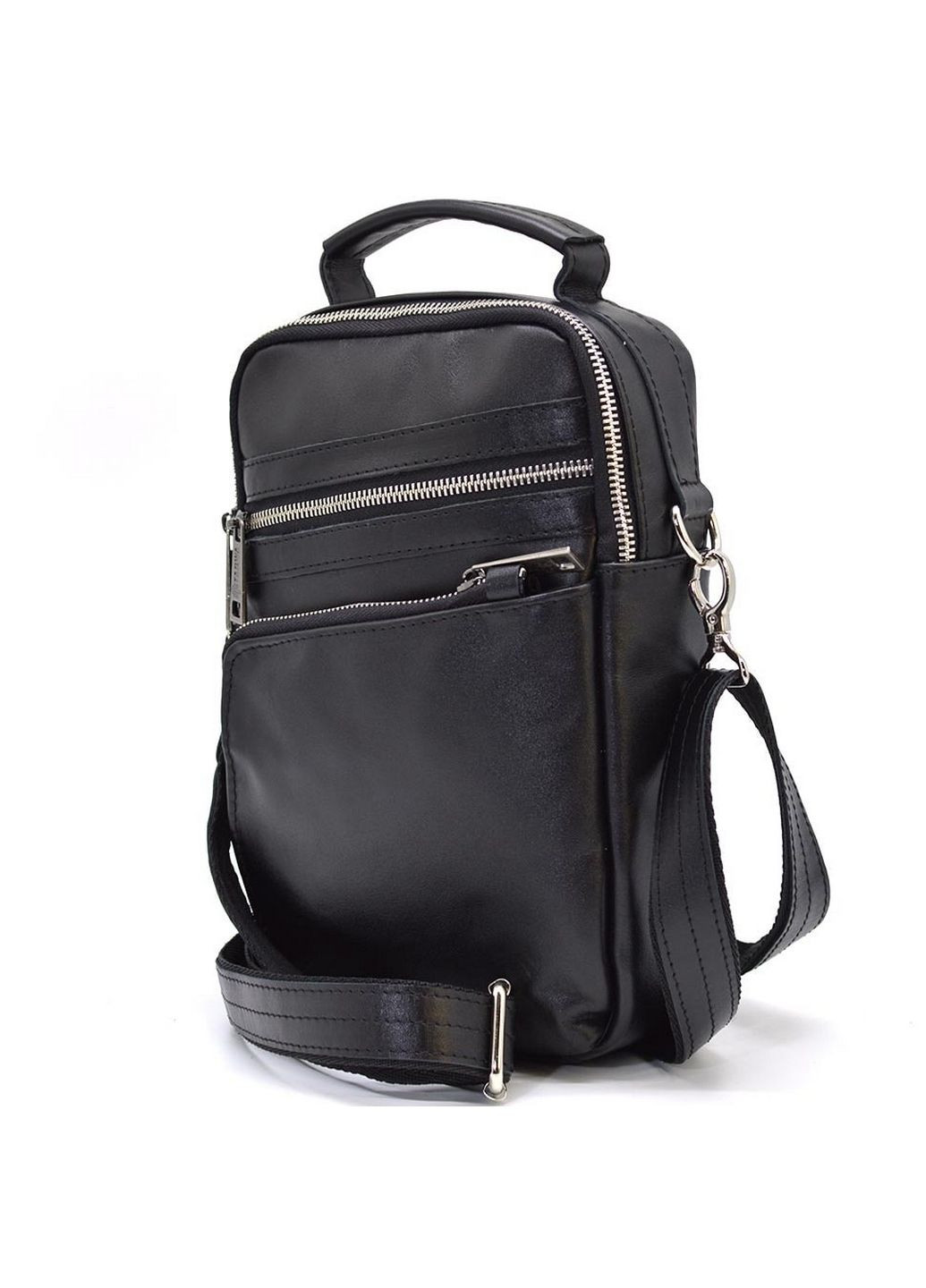 Мужская кожаная сумка через плечо 28х20х8 см TARWA (315872665)