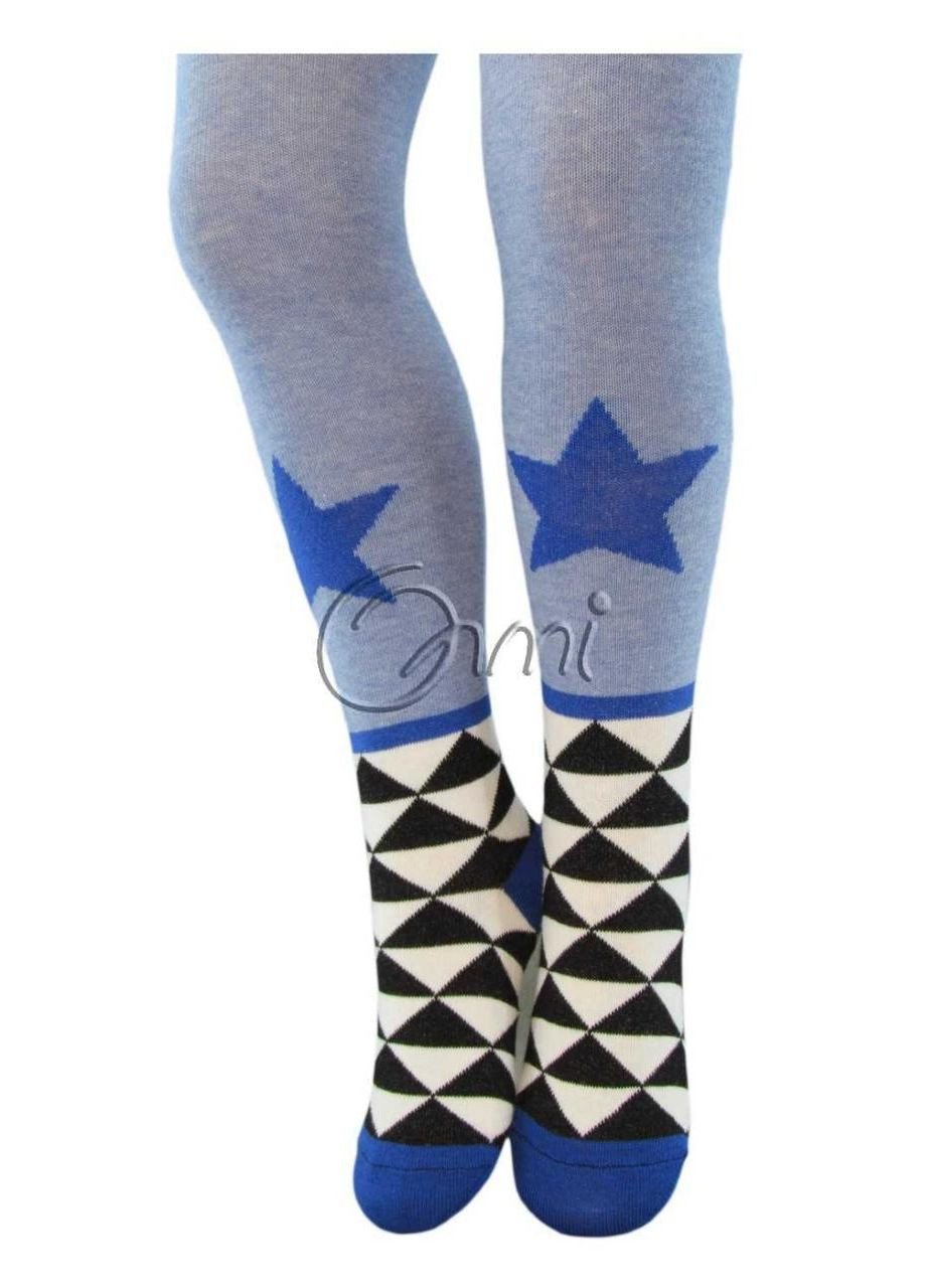 Колготки дитячі 1011д. р14. мал 205 блакитний Зірочка Олмі (337309981)