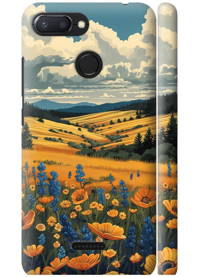3D пластиковий матовий чохол 'Українське поле' для Endorphone Xiaomi Redmi 6 (288578220)