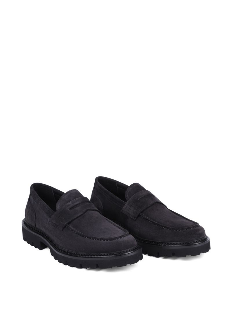 Серые мужские туфли 516d-75-680 серый замша Miguel Miratez