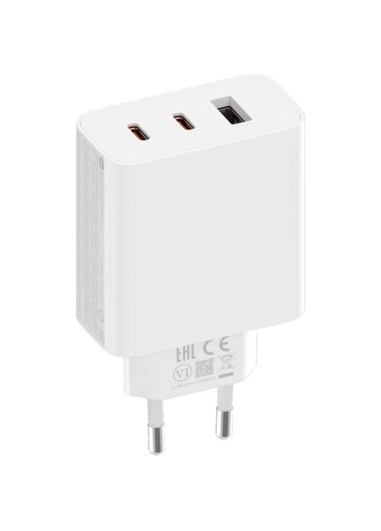 Сетевое зарядное устройство 67W GaN Charger 2C1A + Cable USB-C to USB-C White (BHR7493EU) [112997] Xiaomi (399209149)