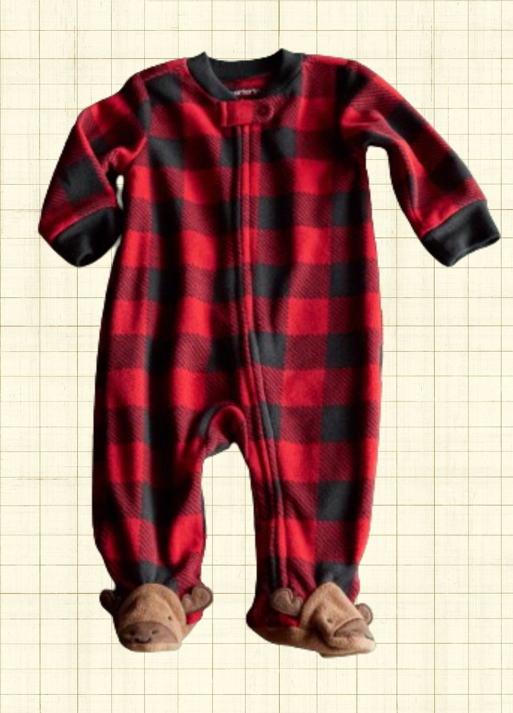 Чоловічок флісовий новорічний Carter's (361856135)