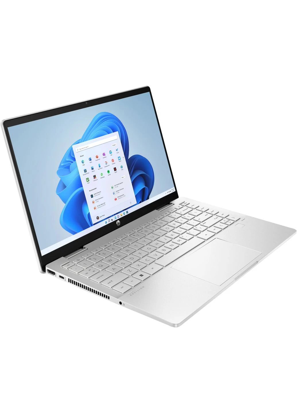 Ноутбук Pavilion x360 14-ek2013ua 14"FHD IPS Ts,300n/Core5-120U(4.6)/16Gb/SSD1Tb/Intl Gr/DOS/Сріблястий (A0NB6EA) HP (362214420)