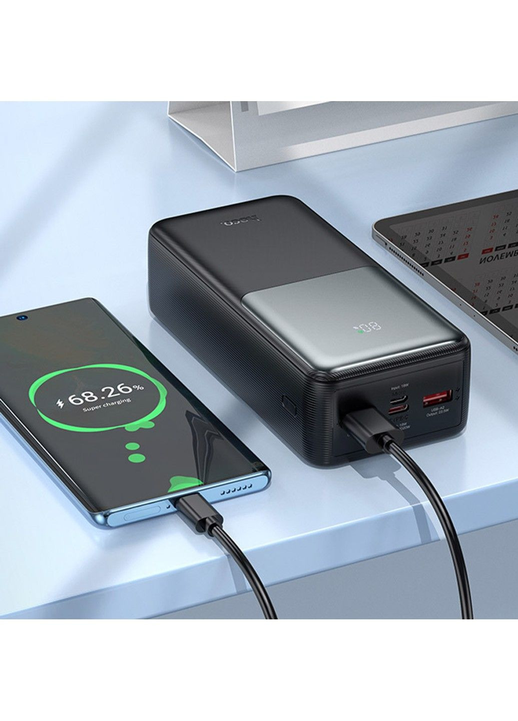 Портативний ЗП Power Bank J136B Sirui 22.5W+PD20W 30000 mAh Hoco (324104562)