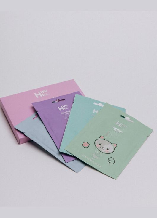 Набор тканевых масок для лица MiniMi MiniMi kids beauty (365841898)