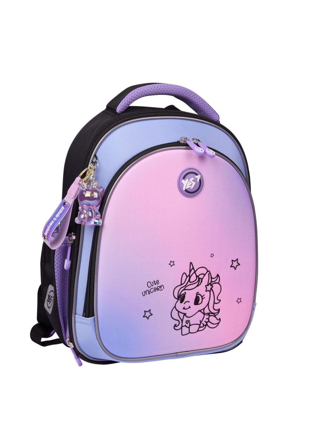 Рюкзак S-109 шкільний напівкаркасний Cute Unicorn 559877 Yes (330034234)