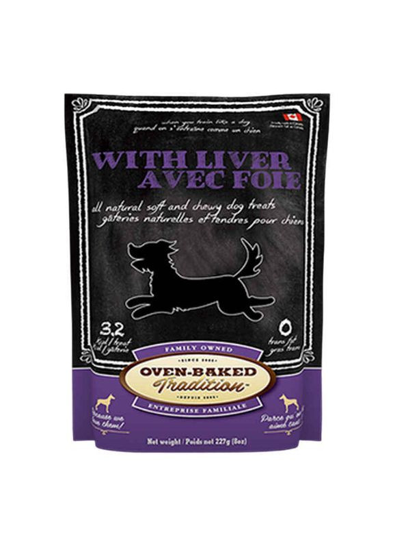Лакомство для собак со вкусом печени Dog Liver 227 г (669066240104) Oven-Baked Tradition (329141733)
