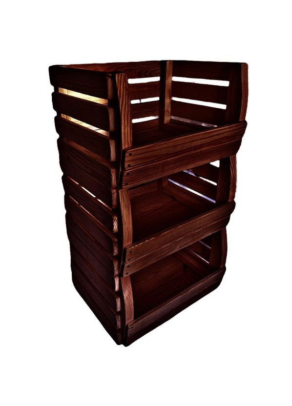 Стеллаж для овощей и фруктов из дерева Филидрон савоярди (ЯХТ-011915) No Brand (327847793)