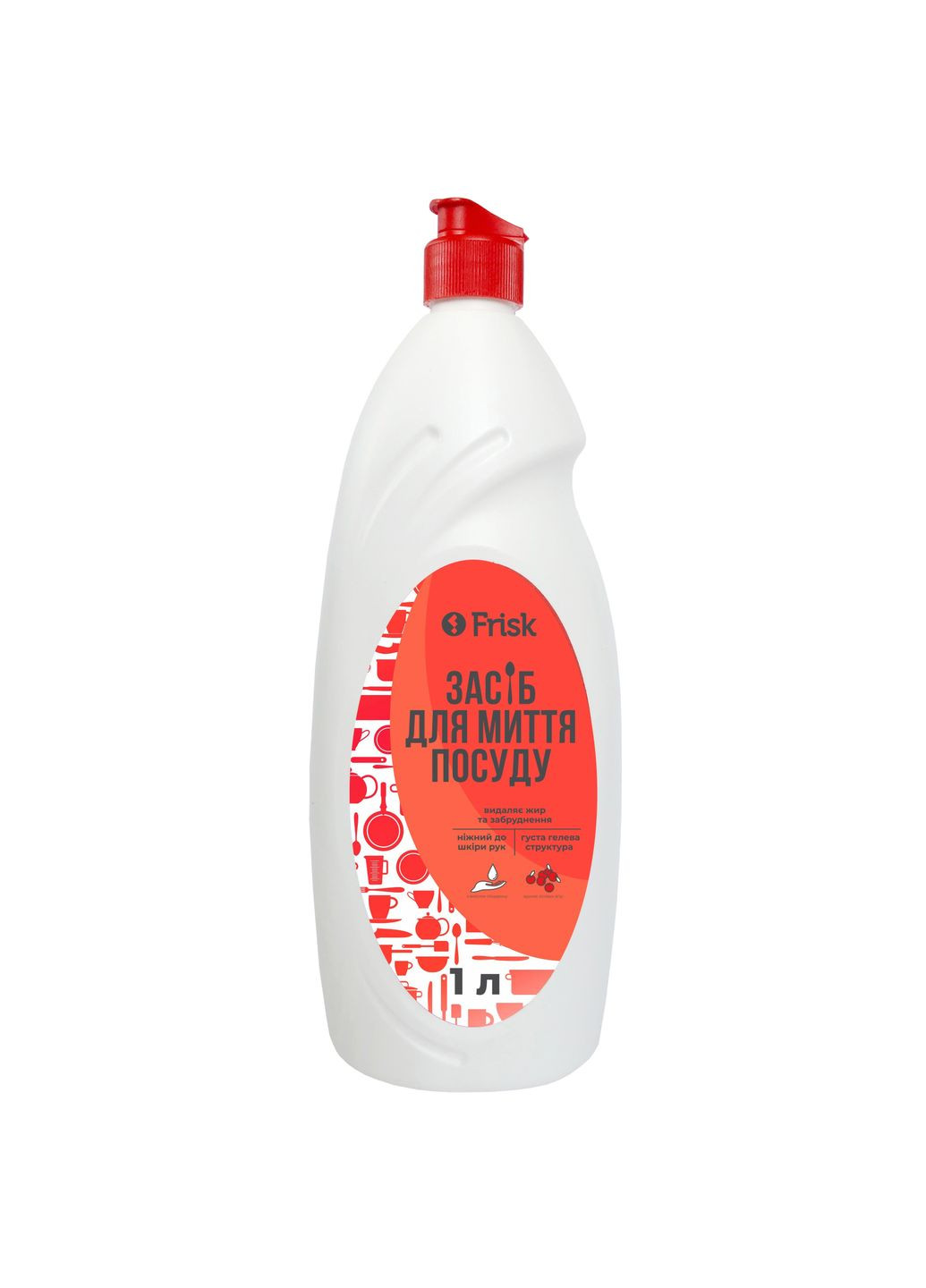 Засіб для миття посуду Лісові ягоди, 1 л Frisk (346070736)