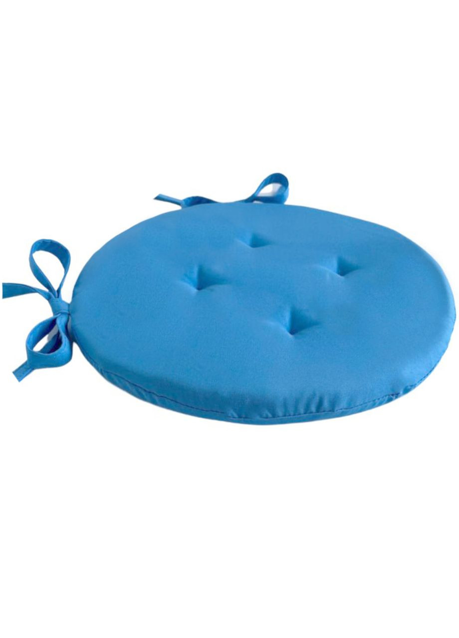 Подушка на стілець см блакитний No Brand (324829582)