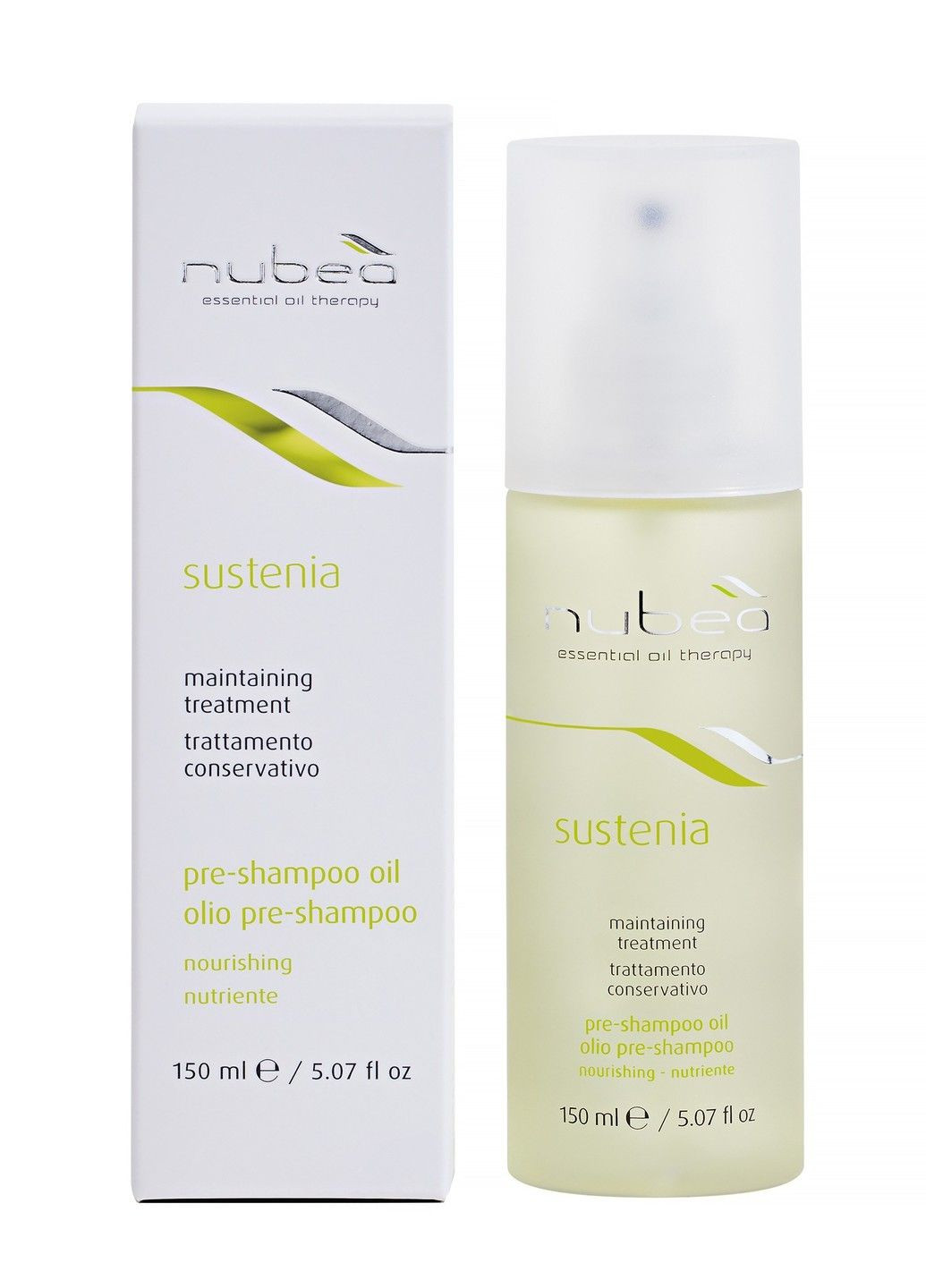 Питательное масло, пре-шампунь Sustenia Pre-Shampoo Oil 150 мл Nubea (341303192)