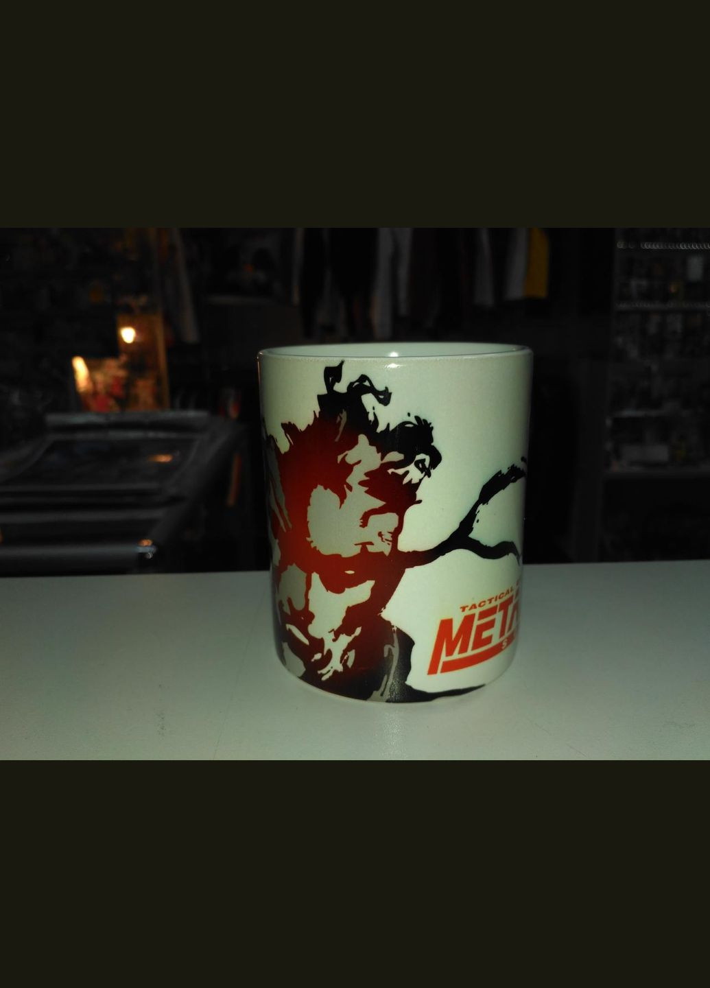 Чашка біла гра Metal Gear Solid (z1204) No Brand (327006742)