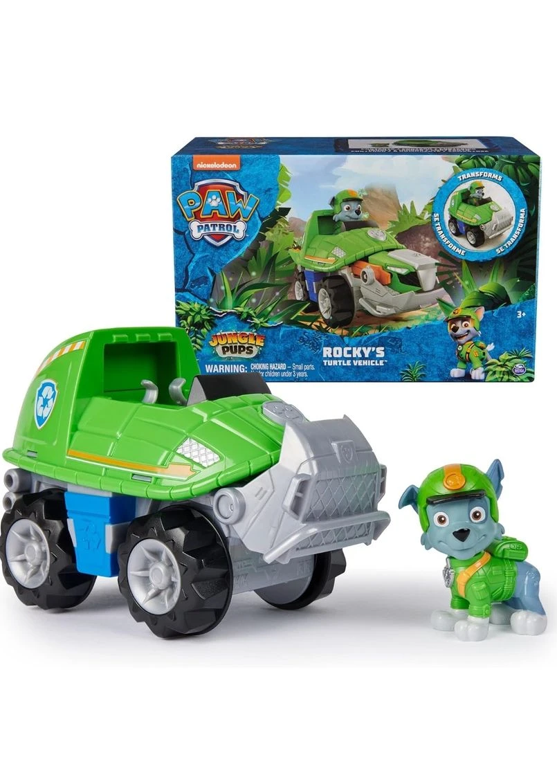 Щенячий патруль Рокки большой спасательный автомобиль-трансформер PAW Patrol Джунгли Щенячий патруль Spin Master (362211088)