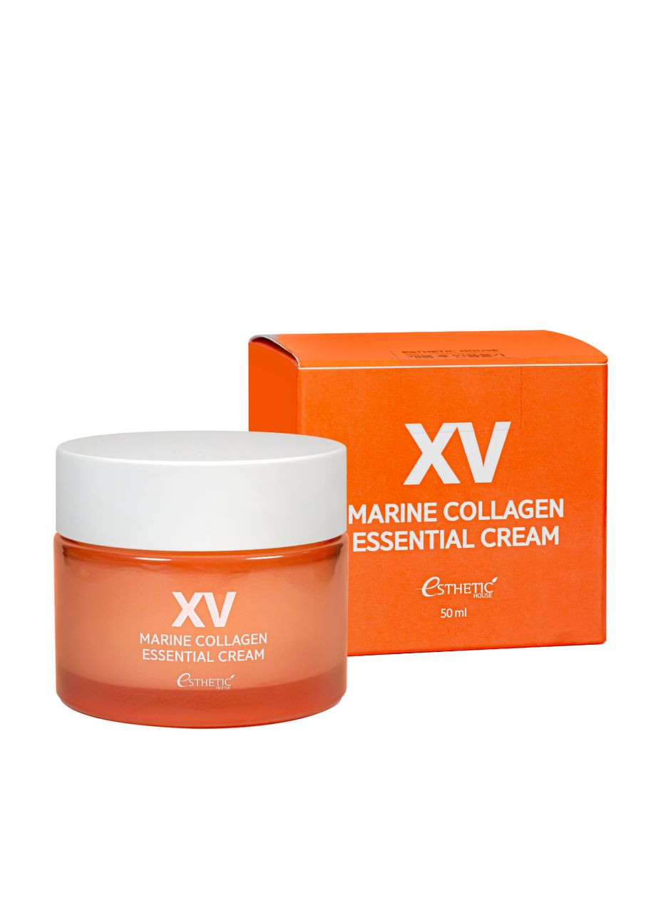 Esthetic House Крем для обличчя зволожуючий інтенсивний XV Marine Collagen з морським колагеном 50 мл — Крем, Південна Корея (312229183)