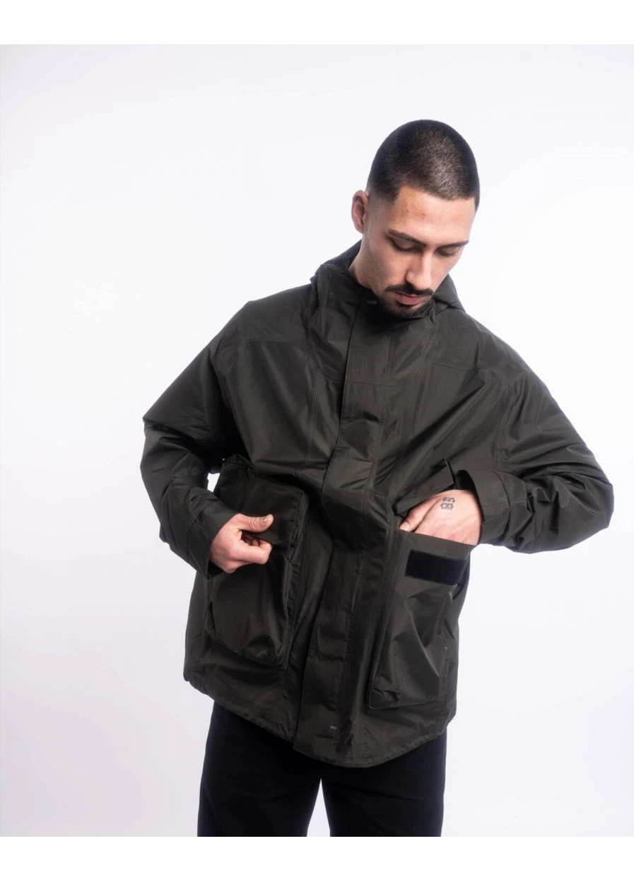 Чорна демісезонна куртка tech-pack storm-fit gore-tex jacket black dq4272-355 Nike