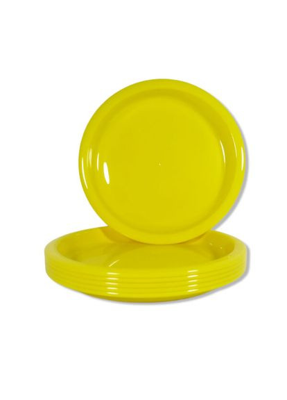 Тарілка 187 мм «» Жовтий Plastic's Craft (283015904)