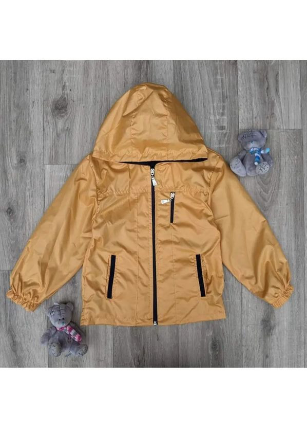 Желтая демисезонная ветровка Else