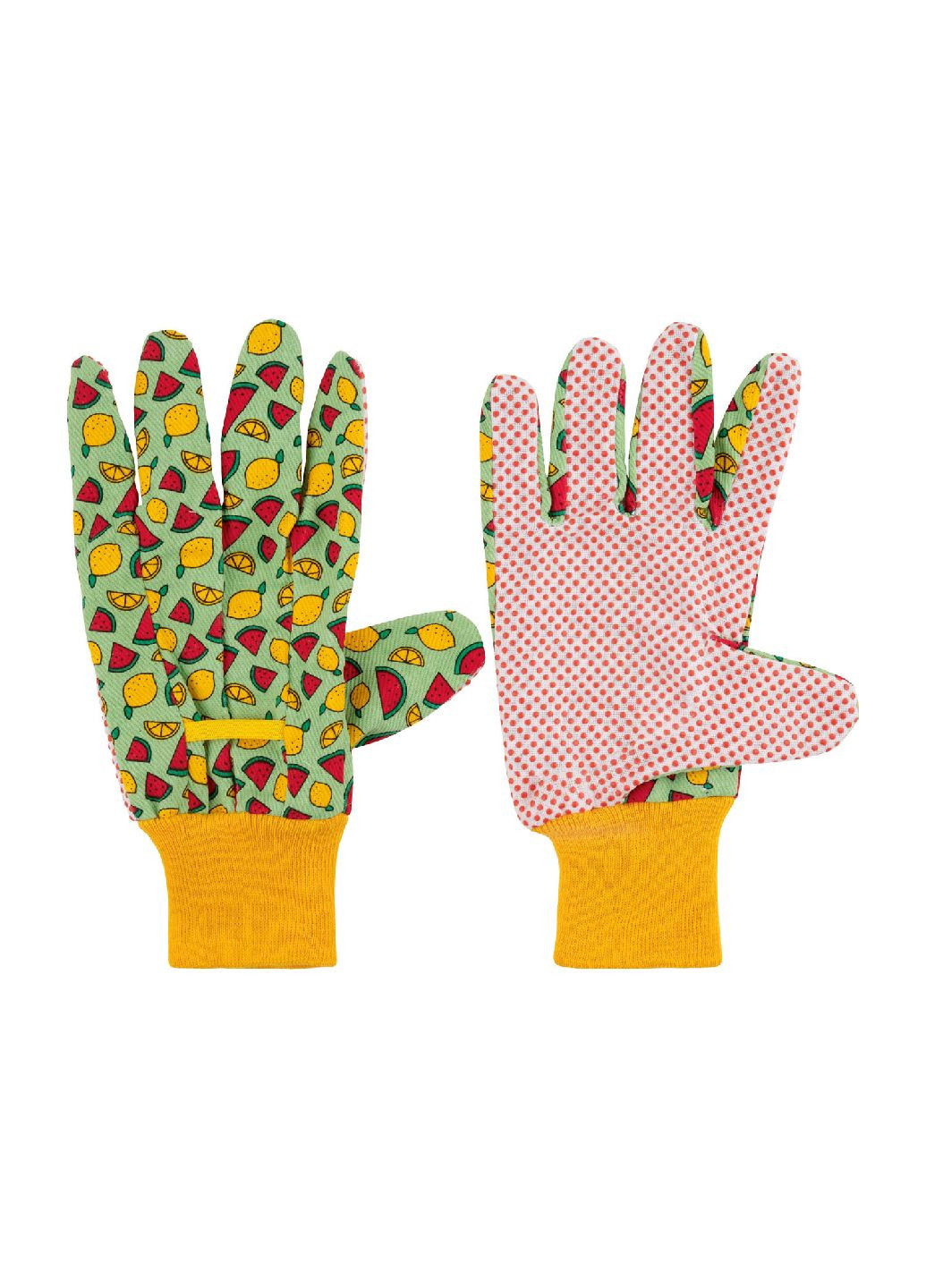 Набір садових бавовняних рукавичок 9 різнобарвний Lidl Parkside (292796168)