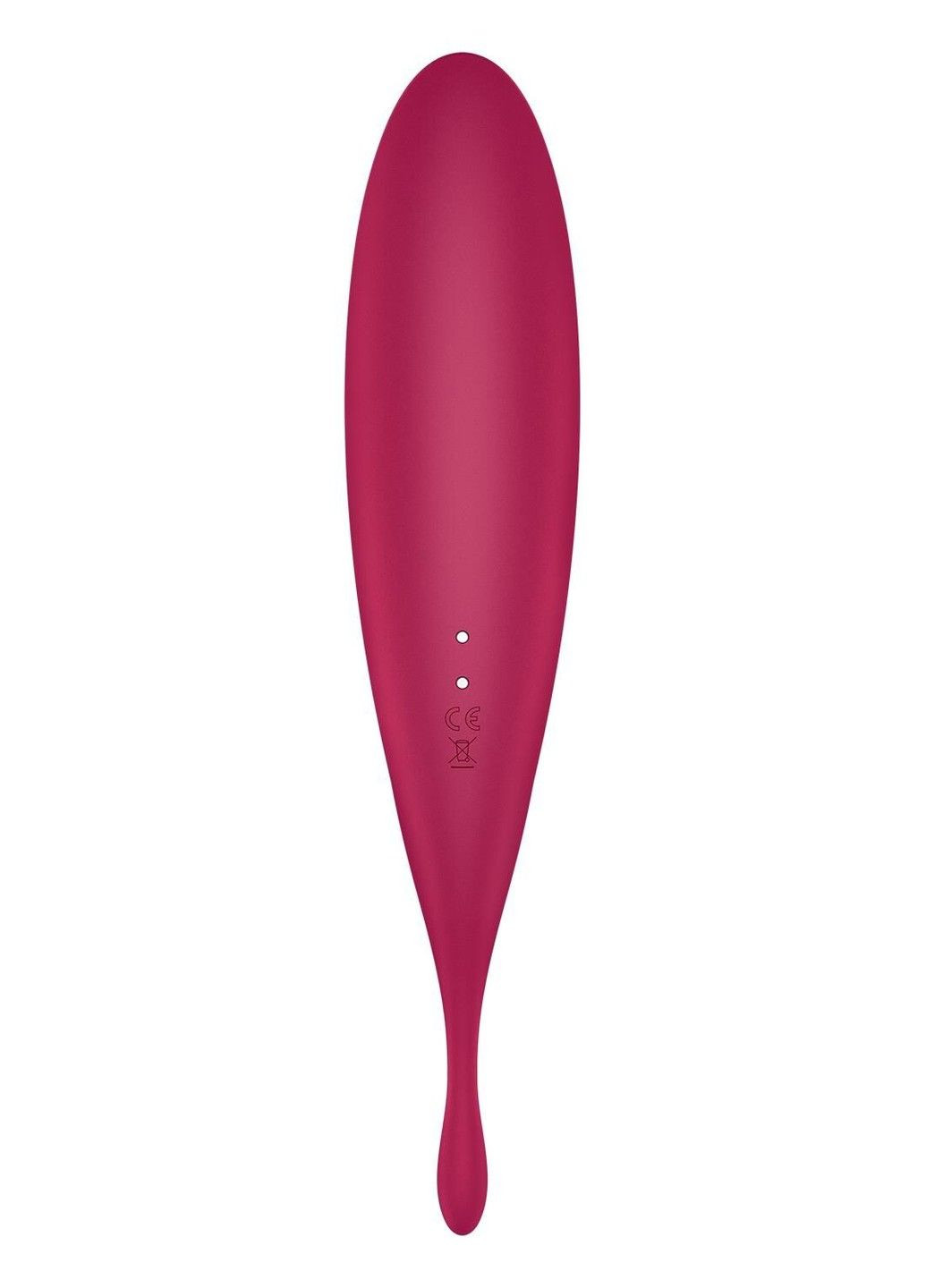 Смарт-вібратор для клітора з вакуумною стимуляцією Twirling Pro+ dark red Satisfyer (298350195)