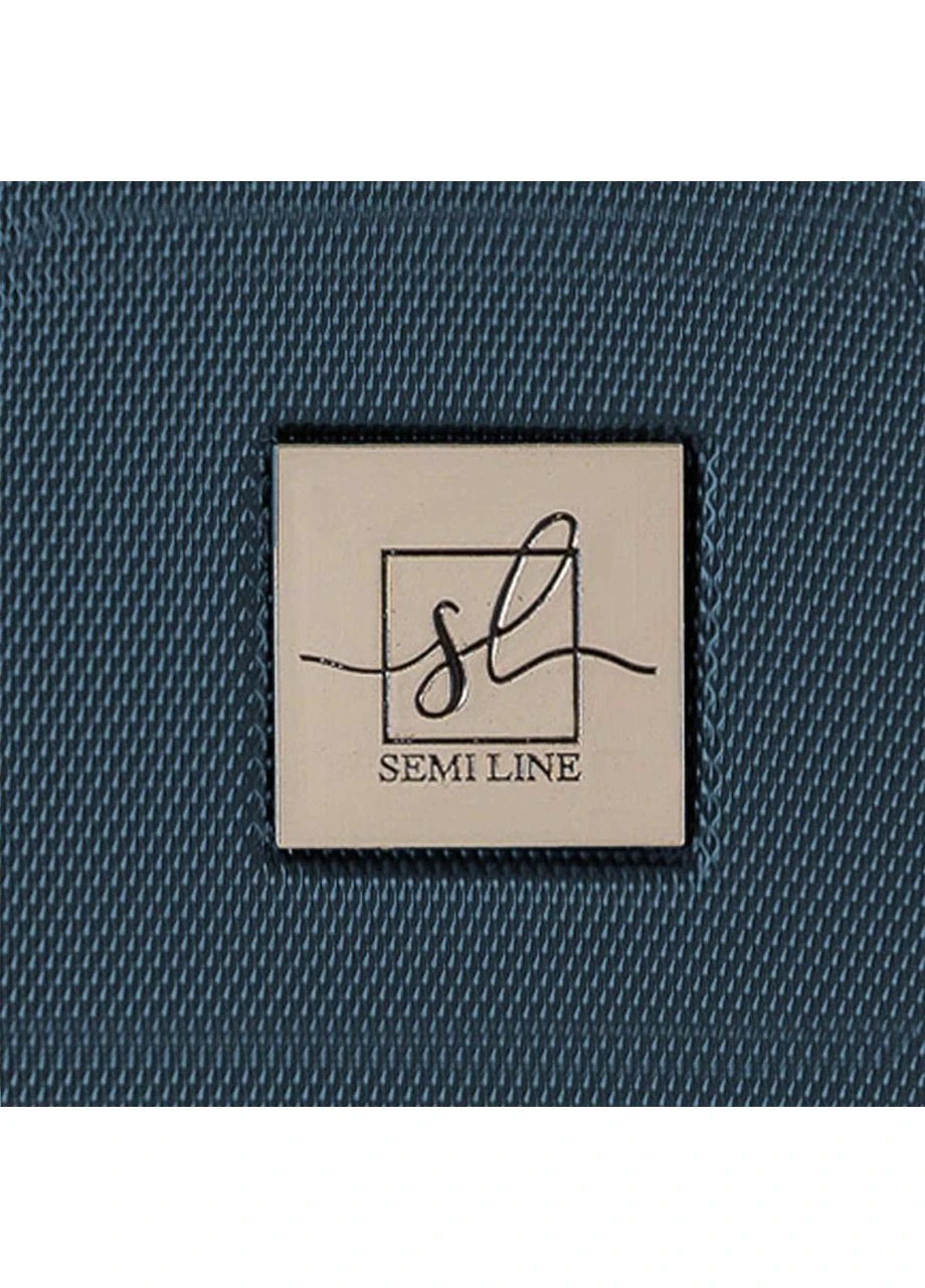 Валіза 20" (S) Blue/Brown (T5672-2) Semi Line (396683572)