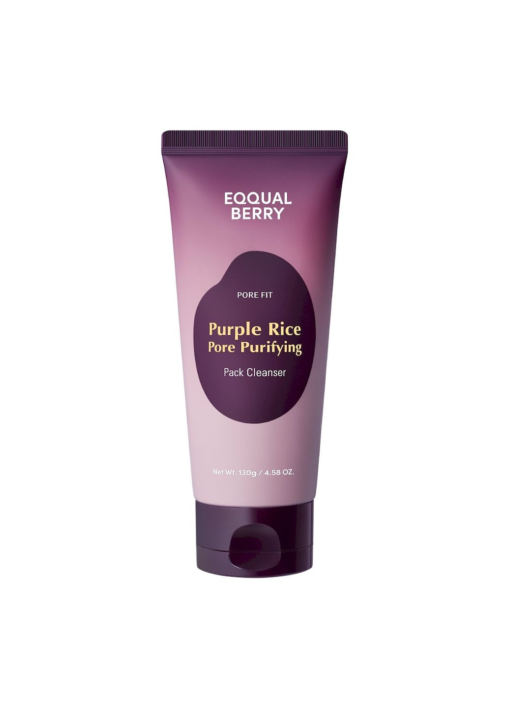 Паста-маска PURPLE RICE PORE PURIFYING PACK CLEANSER, що очищає для обличчя 130 г Eqqualberry (348781735)