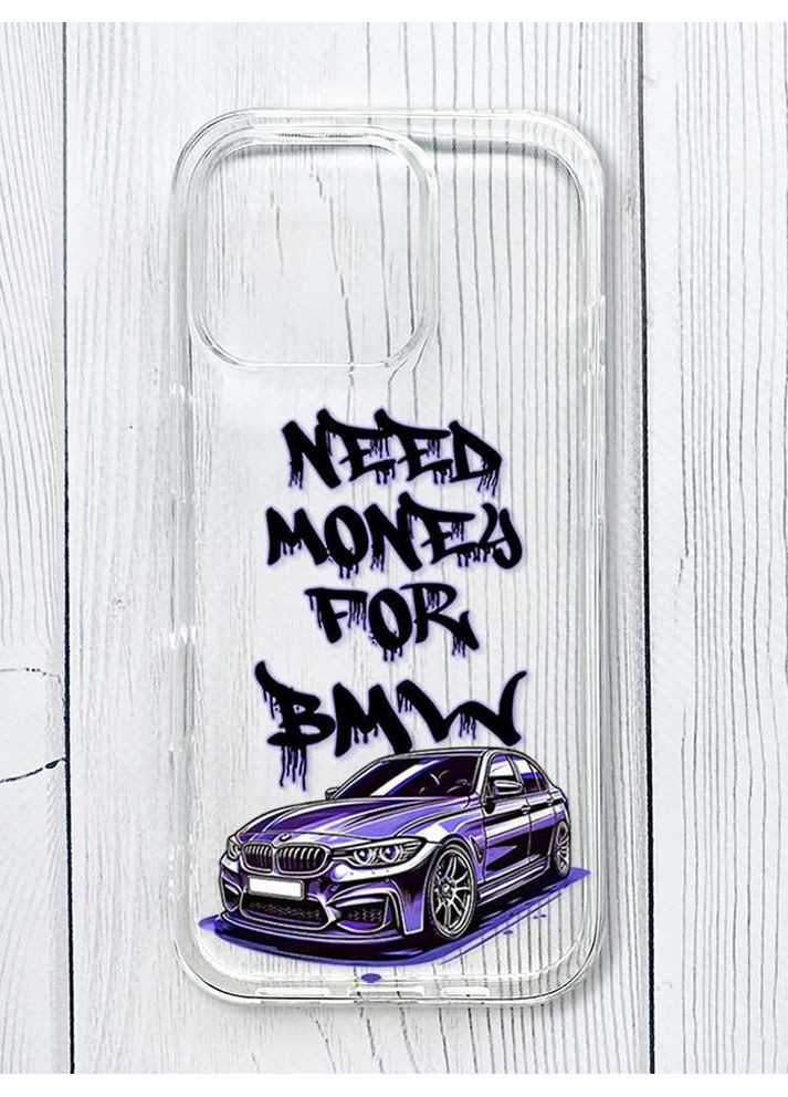 Прозорий чохол на iPhone 16 Pro Max Хочу БМВ (принт 386) Creative (355395910)