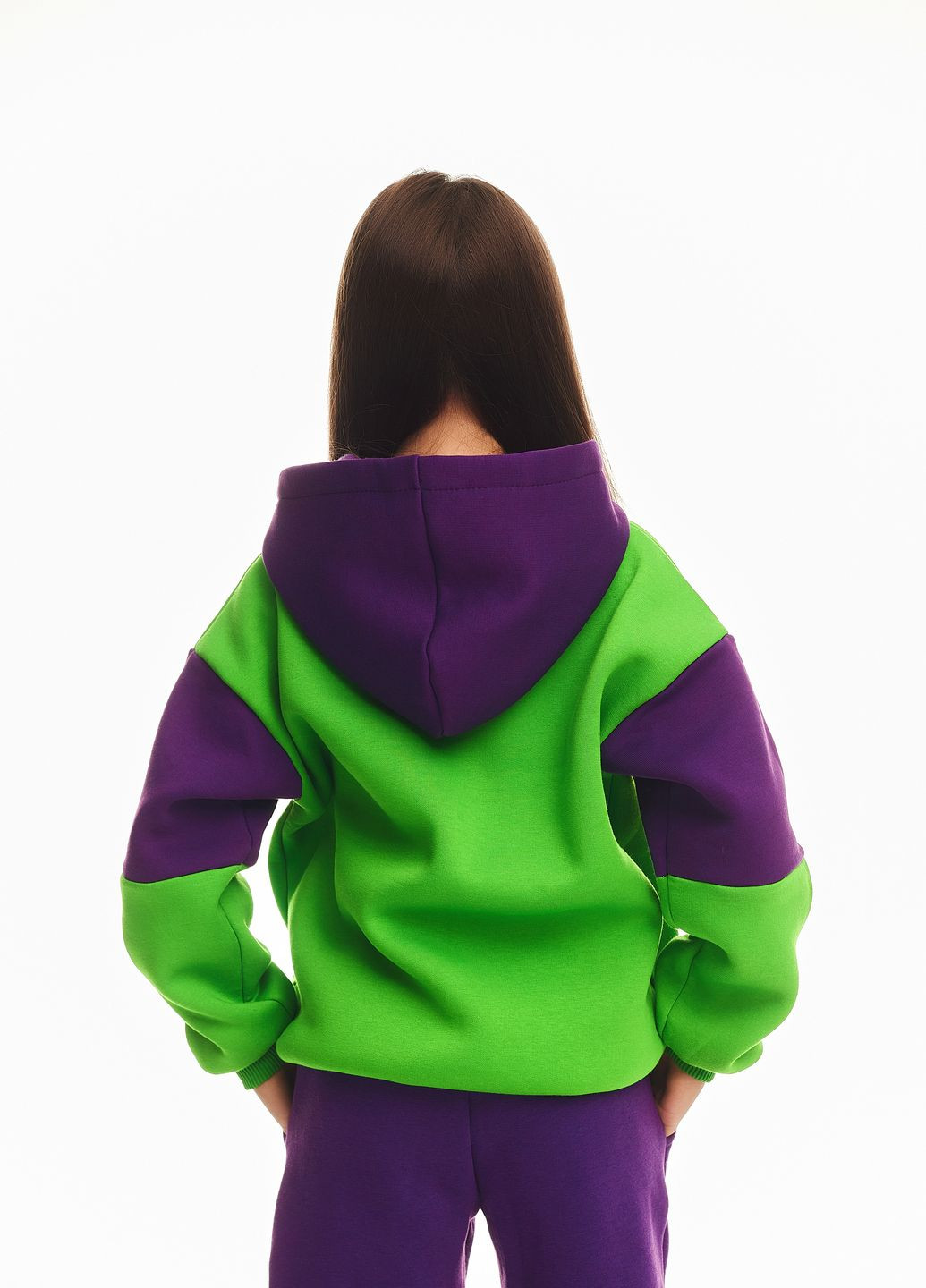 Детский спортивный утепленный костюм на флисе для девочки Kindamor Active Heat 2024-2025 (302663624)