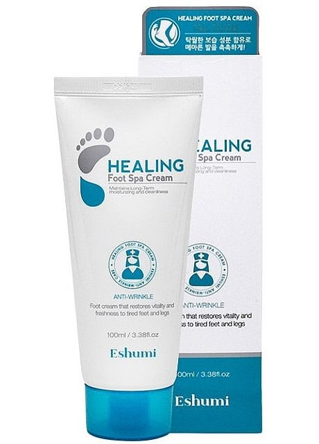 Крем для ніг "Глибоке зволоження" Healing Foot Spa Cream 100ml (1333026-7194230) Eshumi (368887054)