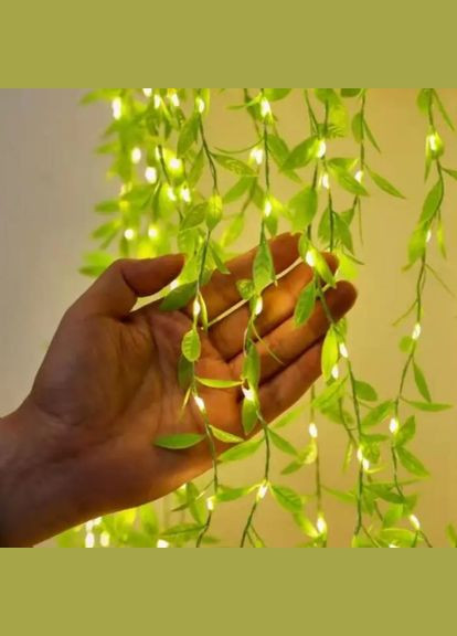 Декоративна гірлянда 180 Led теплий білий, 3х1м 10 ліній 8 режимів, 220в SunLamp (308977069)