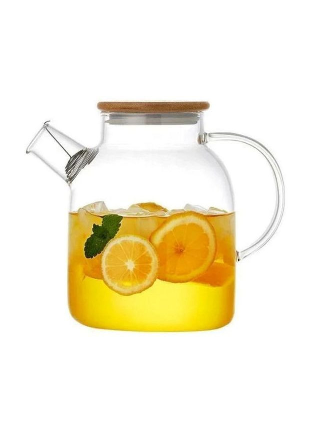 Заварочный чайник с бамбуковой крышкой 1,6 л S&T (361220350)