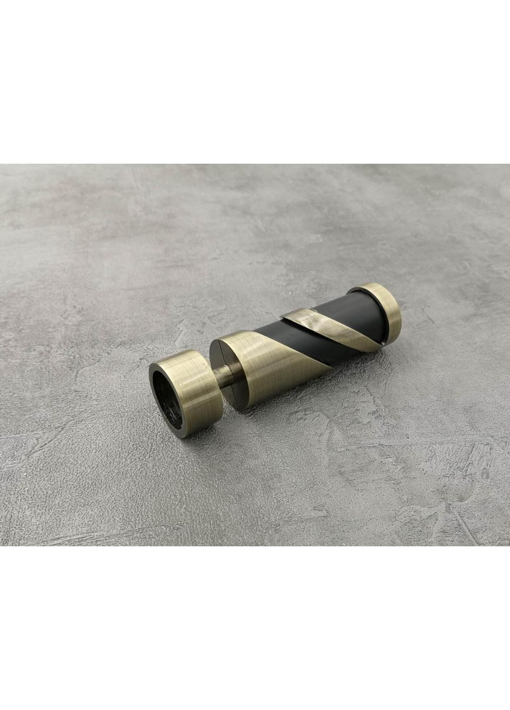 Карниз Сієна гладка/імпресійна штанга подвійний універсальний 25/19 мм 300 см Антик Quadrum (352781219)