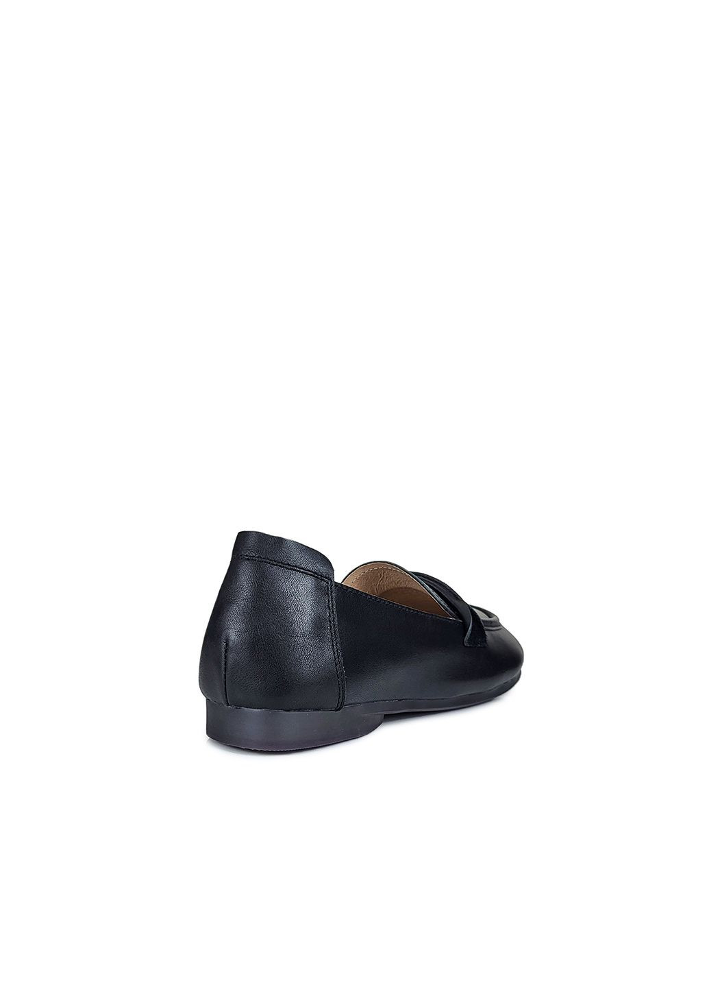 Кожаные женские туфли без каблука черные,,SL1618-1-1 черные,36 Berkonty без каблука