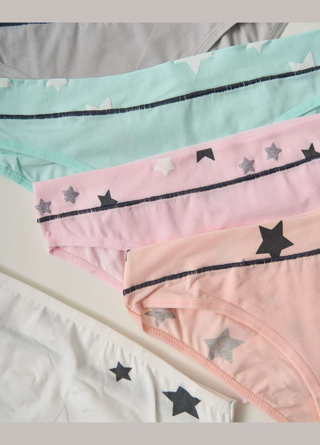 Жіночі трусики бавовняні 5 шт. Nicoletta (322126804)