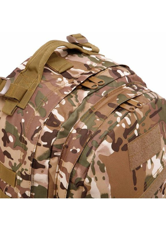 Рюкзак тактический трехдневный штурмовой SILVER (нейлон, оксфорд 900D, р-р 47х34х17см, 27л, Камуфляж Multicam) (3D_Камуфляж SILVER KNIGHT (361436428)