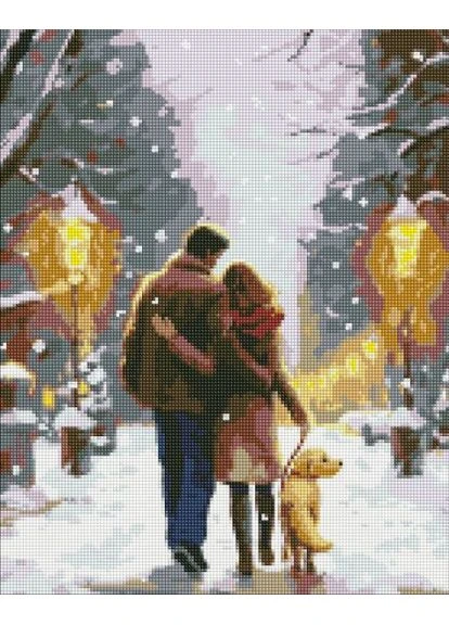 Алмазна мозаїка - "Сімейна прогулянка" з голограмними стразами (AB) ©art_selena_ua, 40х50см (Термін доставки до 10-ти днів!) MIC (388332467)