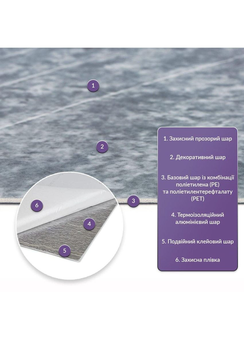 Самоклеюча стінова PET плитка 600х300х2мм SW-00002875 No Brand (353968367)