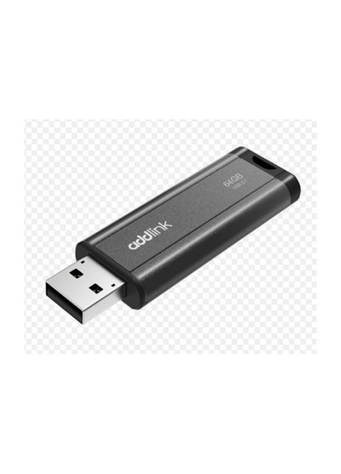 USB флеш накопичувач (ad64GBU65G3) AddLink 64GB U65 Gray USB 3.1 (268147575)