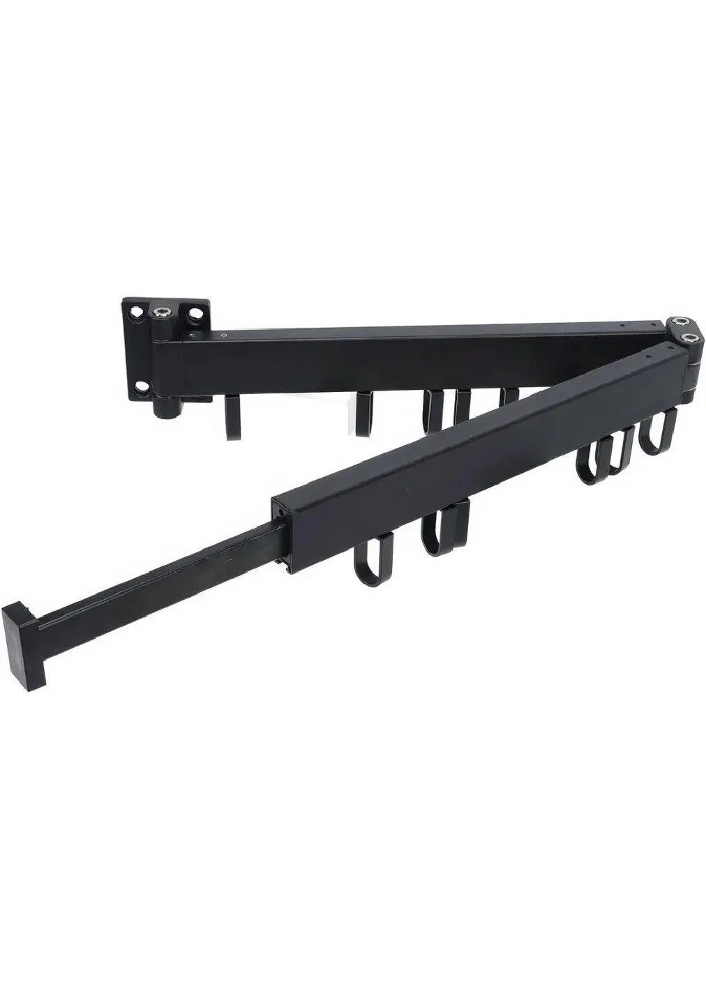 Настенная складная балконная сушилка на 2 секции с максимальной нагрузкой до 60 кг для белья одежды вещей 84 см (481042-Prob) Unbranded (352060868)