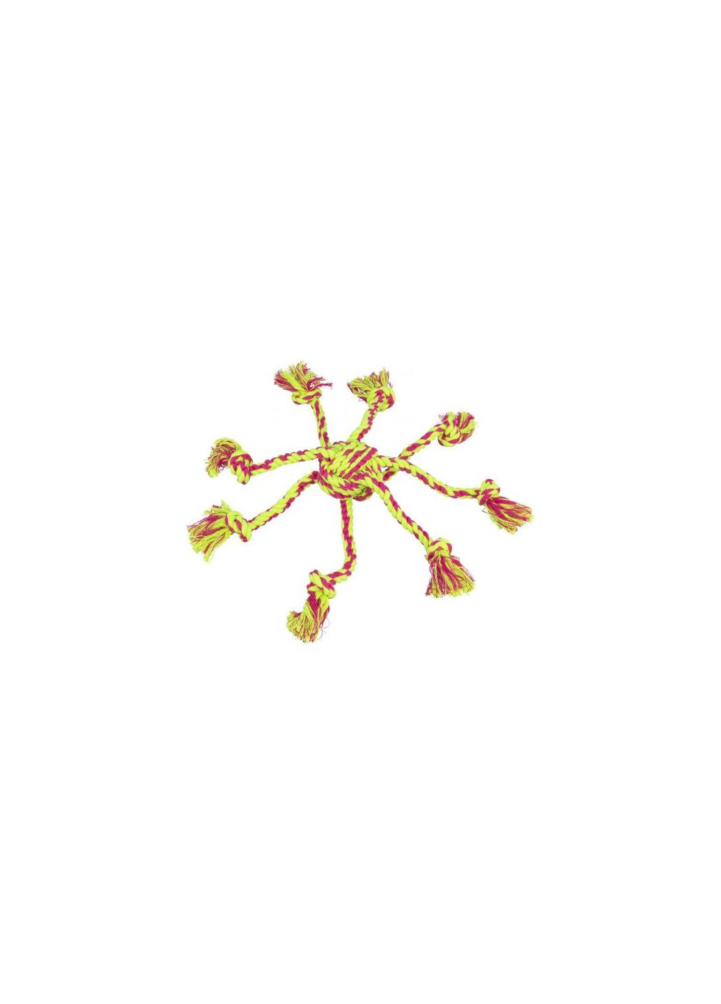 Игрушка Мяч плетеный с веревками для собак, d:44 см Trixie (292259220)