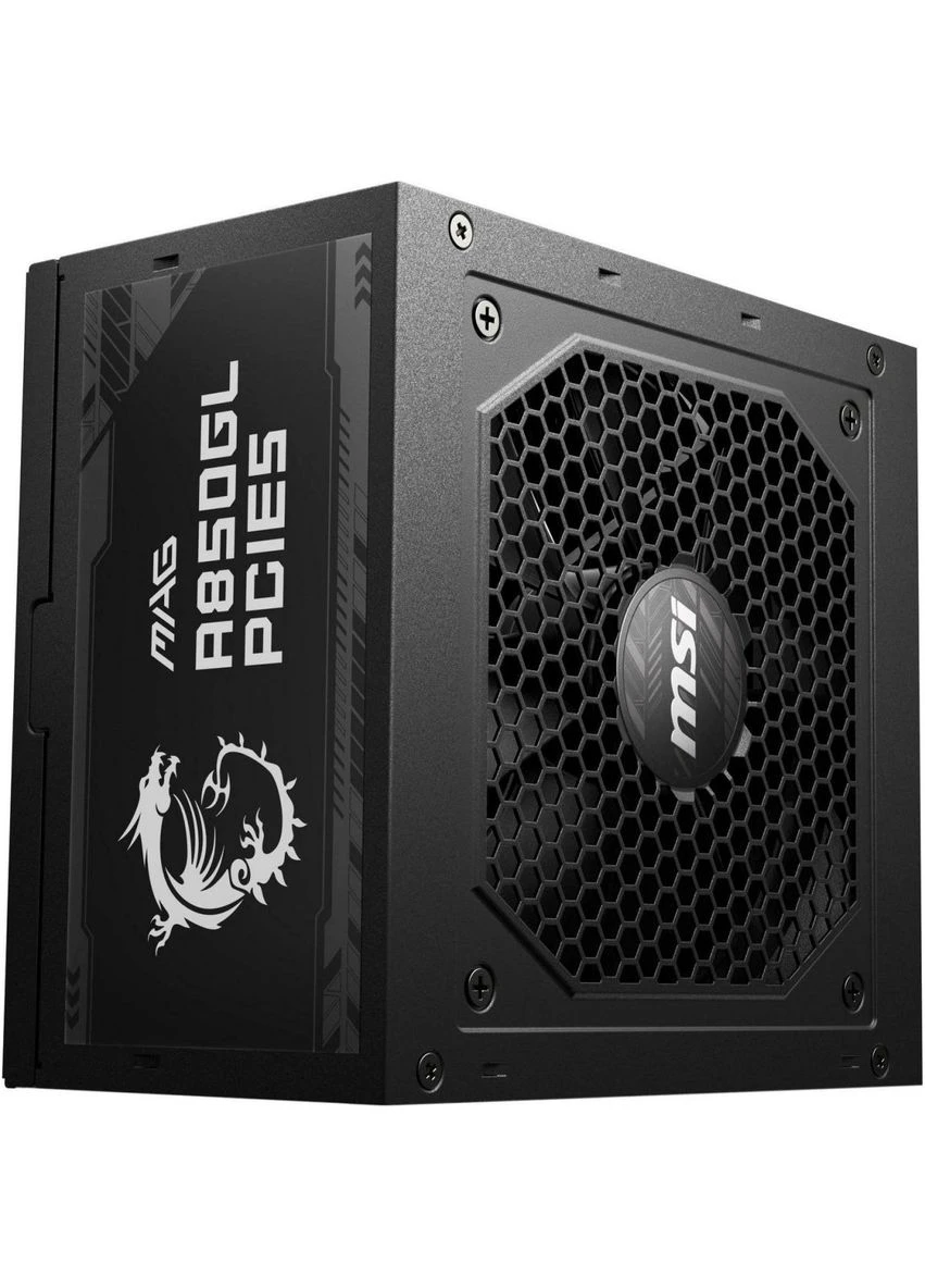 Блок живлення MAG A850GL PCIE5 Black (306-7ZP8A11-CE0) [109821] MSI (400983014)